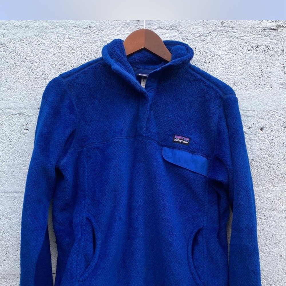Patagonia Blue Fleece Pullover